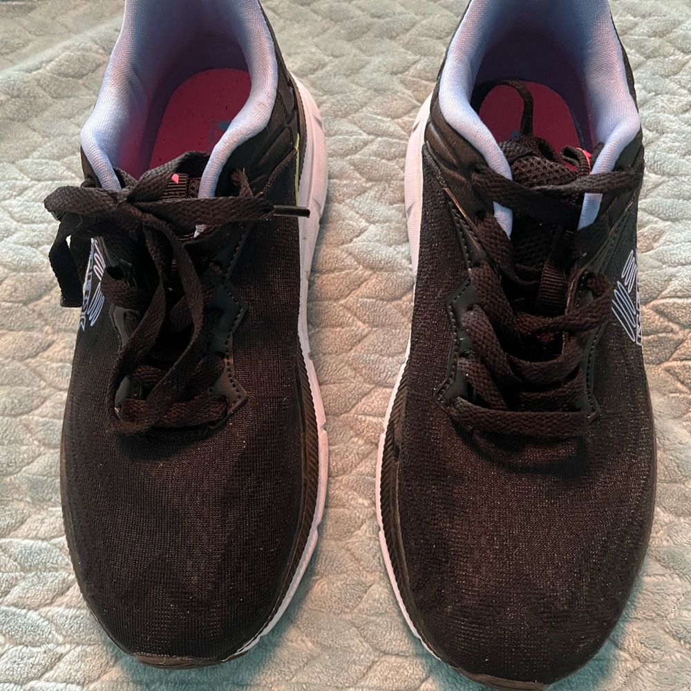 Reebok Black Athletic Sneakers